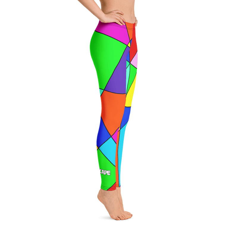Abstract Colors Leggings