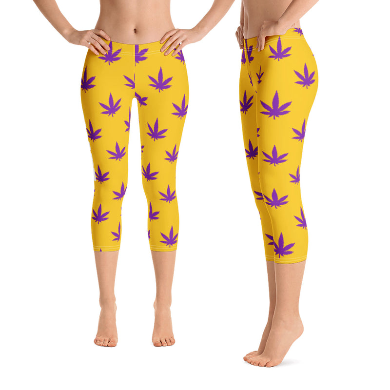 Gold Leaf Leggings