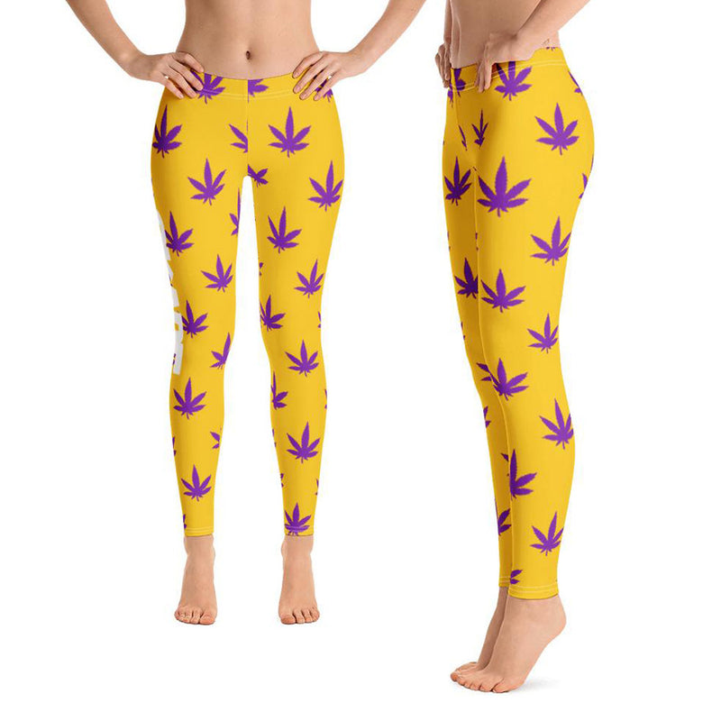 Gold Leaf Leggings