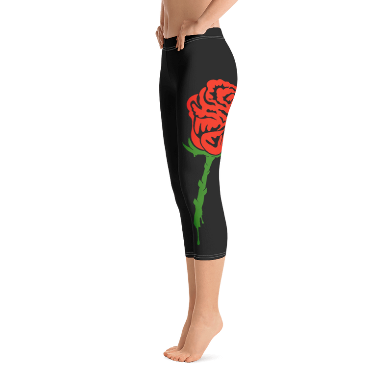 Rose Drip Leggings