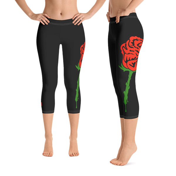 Rose Drip Leggings