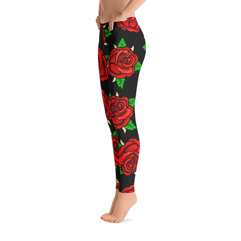 Roses on Roses Leggings