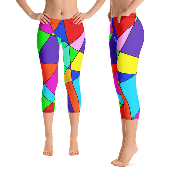 Abstract Colors Leggings