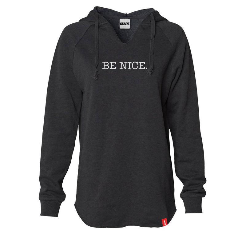 Be Nice Wave-Wash Hoodie