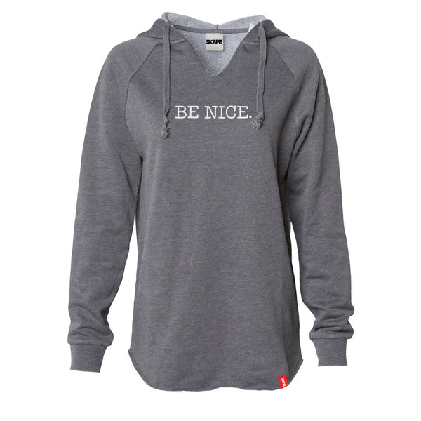 Be Nice Wave-Wash Hoodie