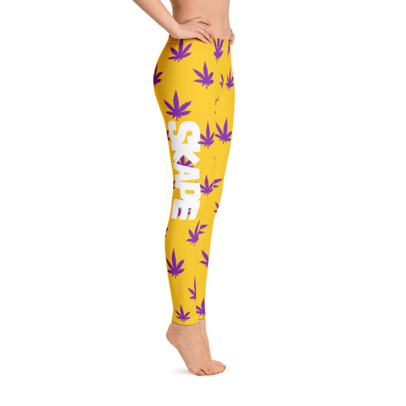 Gold Leaf Leggings