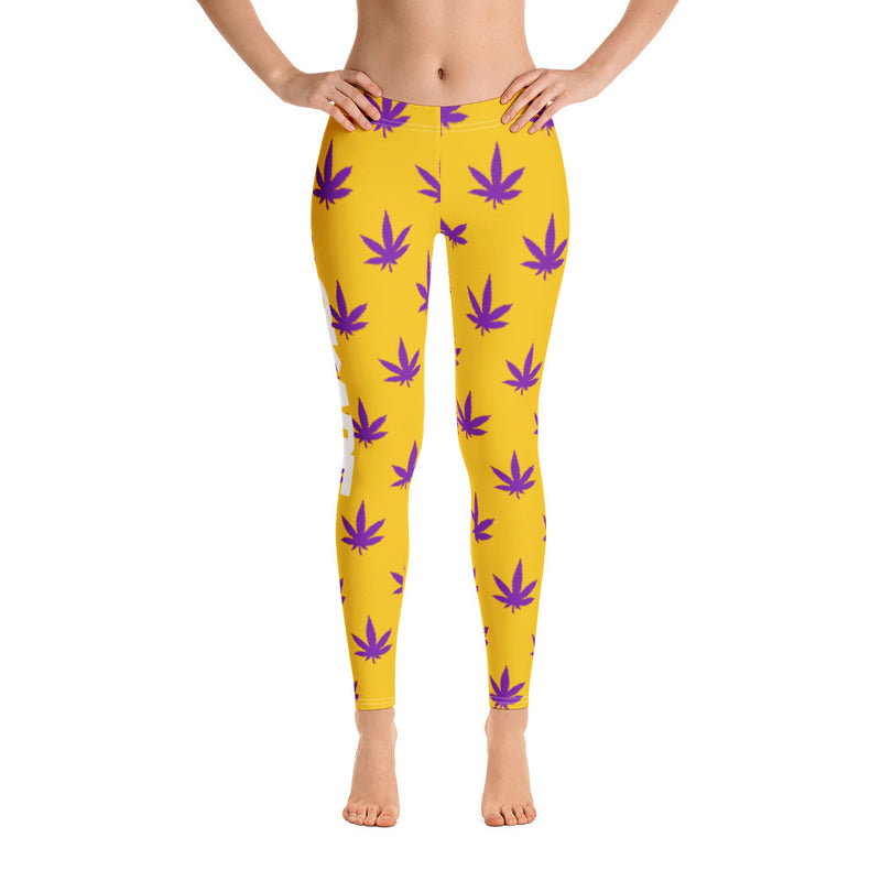 Gold Leaf Leggings