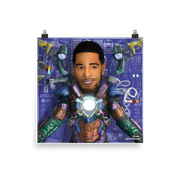 'Cudder5000 Suit' Poster