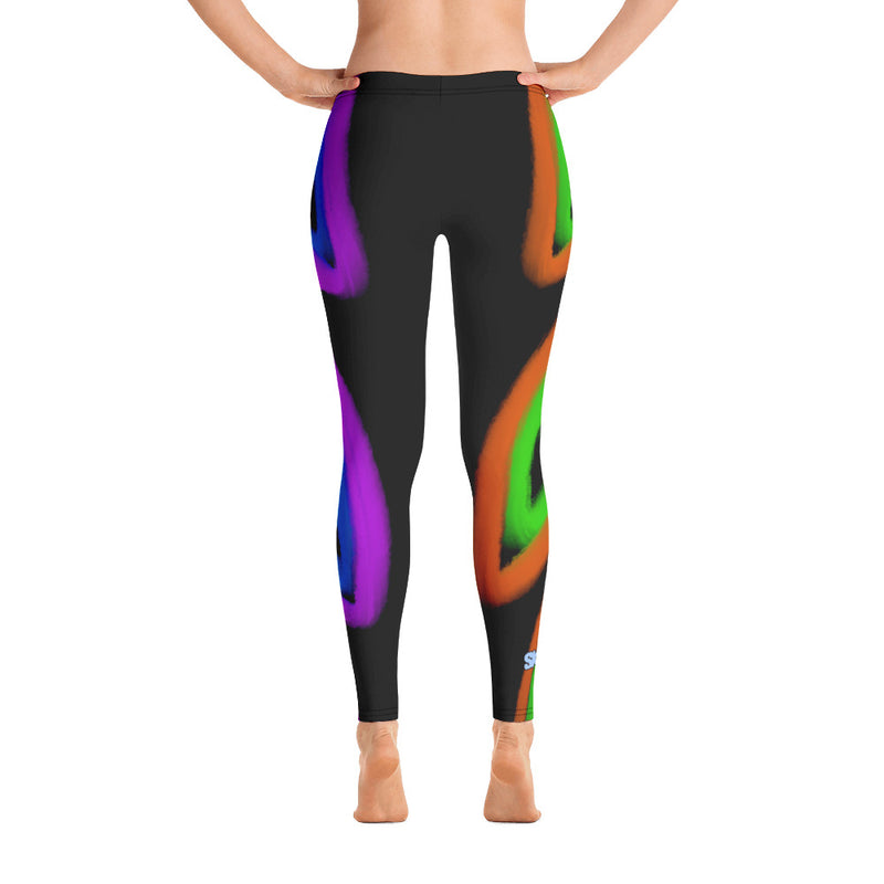 Brush Strokes Leggings