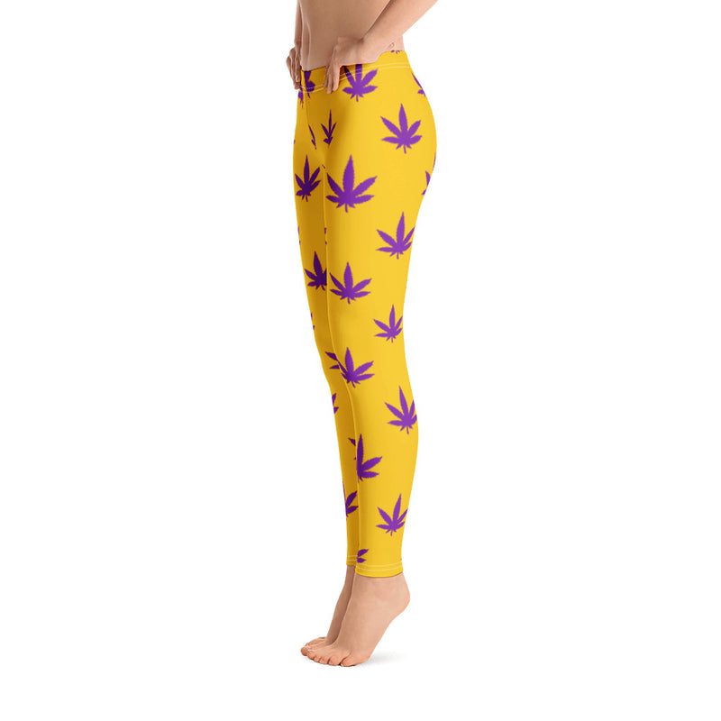 Gold Leaf Leggings